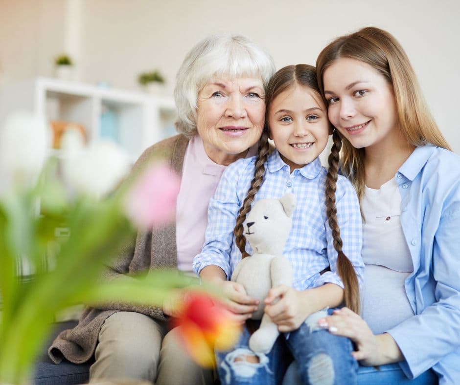 Mujer familia